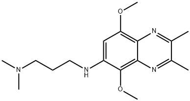 56393-42-1 N'-(5,8-dimethoxy-2,3-dimethylquinoxalin-6-yl)-N,N-dimethylpropane-1,3-diamine