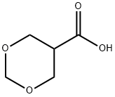 1,3-Dioxane-5-carboxylic acid 结构式