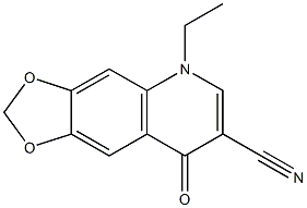 1,3-Dioxolo[4,5-g]quinoline-7-carbonitrile,5-ethyl-5,8-dihydro-8-oxo-
