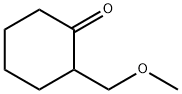 Cyclohexanone, 2-(methoxymethyl)- Structure
