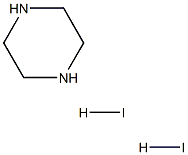 哌嗪二氢碘酸盐, 58464-47-4, 结构式