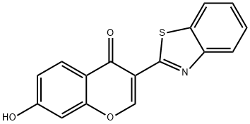 3-(benzo[d]thiazol-2-yl)-7-hydroxy-4H-chromen-4-one Structure