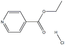 4-Pyridinecarboxylic acid, ethyl ester, hydrochloride Structure