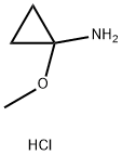 1-Methoxycyclopropaneamine hydrochloride Struktur