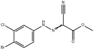 59062-35-0 methyl [(4-bromo-3-chlorophenyl)hydrazono](cyano)acetate