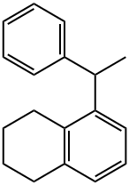 5-(1-PHENYL-ETHYL)-1,2,3,4-TETRAHYDRO-NAPHTHALENE, 60466-61-7, 结构式