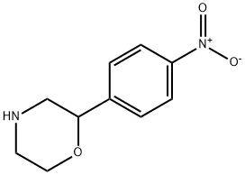 2-(4-硝基苯基)吗啉, 61192-65-2, 结构式