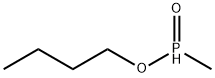 Phosphinic acid, methyl-, butyl ester,6172-80-1,结构式