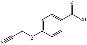 Benzoic acid,4-[(cyanomethyl)amino]- Struktur