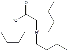 1-Butanaminium,N,N-dibutyl-N-(carboxymethyl)-, inner salt 结构式