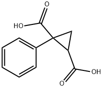 1-PHENYLCYCLOPROPANE-1,2-DICARBOXYLIC ACID Structure