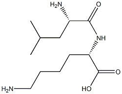L-Lysine, L-leucyl- Structure