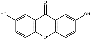 2,7-二羟基呫吨酮,64632-72-0,结构式