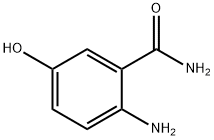 Benzamide, 2-amino-5-hydroxy- Structure