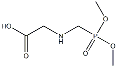 Glycine, N-[(dimethoxyphosphinyl)methyl]- Structure