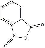 3H-1,2-Benzodithiol-3-one, 1-oxide,66304-00-5,结构式
