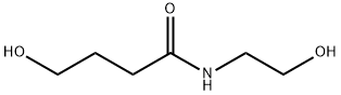 Butanamide, 4-hydroxy-N-(2-hydroxyethyl)-, 66857-17-8, 结构式
