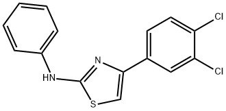 4-(3,4-dichlorophenyl)-N-phenylthiazol-2-amine