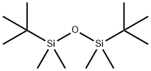 Disiloxane, 1,3-bis(1,1-dimethylethyl)-1,1,3,3-tetramethyl- Struktur