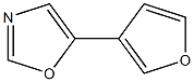 5-(furan-3-yl)-1,3-oxazole Structure