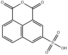 1,3-dioxo-1H,3H-benzo[de]isochromene-5-sulfonic acid Structure