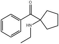 Methanone,[1-(ethylamino)cyclopentyl]phenyl-,7015-32-9,结构式