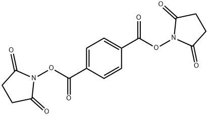 2,5-Pyrrolidinedione, 1,1'-[1,4-phenylenebis(carbonyloxy)]bis- Structure