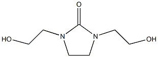 1,3-双(2-羟基乙基)-2-咪唑啉酮 结构式
