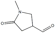 1-methyl-5-oxopyrrolidine-3-carbaldehyde Struktur