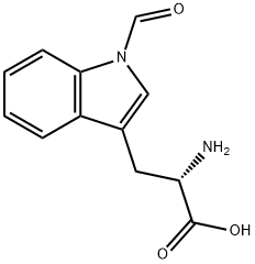 L-Tryptophan, 1-formyl- Struktur