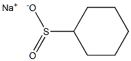 シクロヘキサンスルフィン酸ナトリウム塩 化学構造式