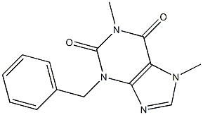 1H-Purine-2,6-dione,3,7-dihydro-1,7-dimethyl-3-(phenylmethyl)-