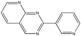 Pyrido[2,3-d]pyrimidine, 2-(3-pyridinyl)- 化学構造式