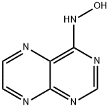 N-Pteridin-4-yl-hydroxylamine Struktur