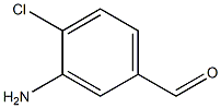 3-amino-4-chloro-benzaldehyde Structure