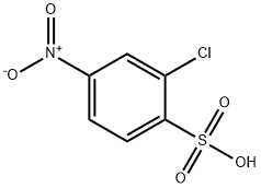 Benzenesulfonic acid, 2-chloro-4-nitro- 结构式