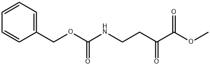 Butanoic acid, 2-oxo-4-[[(phenylmethoxy)carbonyl]amino]-, methyl ester Structure