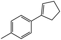 Benzene,1-(1-cyclopenten-1-yl)-4-methyl- Struktur