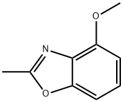 4-甲氧基-2-甲基苯并恶唑 结构式