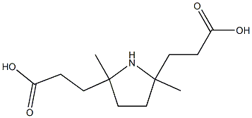 2,5-Pyrrolidinedipropanoic acid, 2,5-dimethyl ester,849596-05-0,结构式