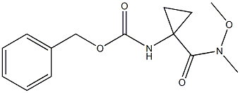 BENZYL (1-(METHOXY(METHYL)CARBAMOYL)CYCLOPROPYL)CARBAMATE