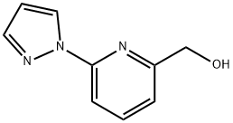 6-(1H-pyrazol-1-yl)-2-Pyridinemethanol Structure