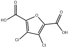 3,4-Dichloro-furan-2,5-dicarboxylic acid Structure