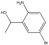 1-(2-Amino-5-bromo-phenyl)-ethanol Struktur