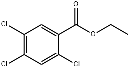 Ethyl 2,4,5-trichlorobenzoate 化学構造式