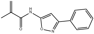 2-methyl-N-(3-phenyl-5-isoxazolyl)propenamide