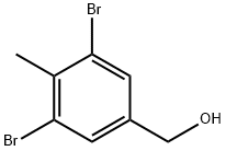 Benzenemethanol, 3,5-dibromo-4-methyl- Structure
