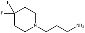 3-(4,4-difluoropiperidin-1-yl)propan-1-amine Structure