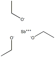 Antimony(III) ethoxide Struktur