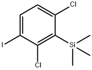 (2,6-dichloro-3-iodophenyl)-trimethylsilane,876070-70-1,结构式